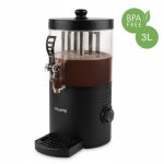 Distributeur a chocolat chaud - h. koenig - shk802 - 1200 w - 3l - noir