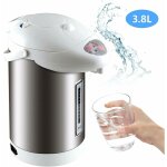 Distributeur d'eau chaude 3, 8 l 750 w en acier inoxydable - pour �cole, maison, bureau, h�tel - anti ...