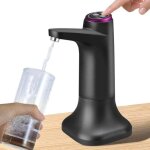 Distributeur d'eau �lectrique double usage avec base de support pompe � bouteille d'eau potable automatique ...