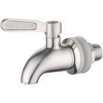 Distributeur d'eau du robinet rotatif en acier inoxydable 304 pour jus de fruit, bi�re - utilis� pour ...