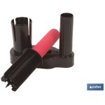 Distributeur manuel de film pour emballage avec poign�e ergonomique