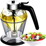 Distributeur de miel et d'huile en verre - capacit de 200ml - rsistant pour le miel, le sirop, l'huile ...