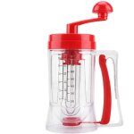 Distributeur de p�te, m�langeur manuel de poche � cr�pes, durable, non toxique avec une balance pour ...