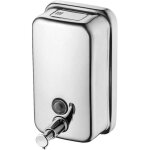 Distributeur de savon, distributeur de savon mural manuel en acier inoxydable, distributeur de savon ...