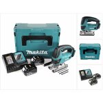Makita - djv 180 rfj scie sauteuse sans fil 18v + 2x batteries 3, 0ah + chargeur + makpac