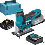 Djv185 rf1j scie sauteuse sans fil 18v brushless + 1x batterie 3, 0ah + chargeur + coffret makpac - makita ...