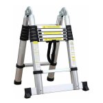 Dlt706b echelle t�lescopique multi - fonctions en alu de 3. 80m, 12 �chelons - varan motors