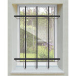 Dms - grille de defense close pour fenetre h= 135 cm x l= 120 cm (c�te tableau)