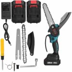 Violeworks 88vf 6 inch scie  chane lectrique portative rechargeable pour lagage et travail du bois ...