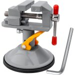 Dolaso - mini tau avec ventouse en acier - rotation  360  - petit tau de travail - clip ventouse ...