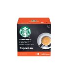 Dolce gusto - pack de 12 capsules starbucks nescaf espresso colombia