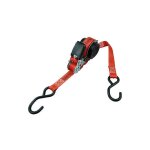 Dolezych - sangle d'arrimage � cliquet avec enrouleur automatique, 2 parties, sangle 25mm, longueur 5m, ...