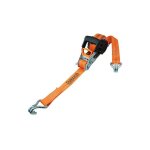 Dolezych - sangle d'arrimage � cliquet avec enrouleur automatique, 2 parties, sangle 35mm, longueur 5m, ...