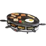 Domo - do9038g appareil a raclette 8 personnes - noir Domo - do9038g appareil a raclette 8 personnes - noir