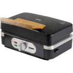 Domo sandwich - waffel - grill 3 - in - 1 inky black machine � croque - monsieur noir w753313