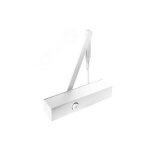 Dorma - kaba ferme - porte � ciseaux ts 73 v blanc 9016 en 2 - 4 sans tringlerie - 37010111