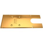 Dorma - plaque en laiton n7510 pour pivot de sol bts 75 v 46700160