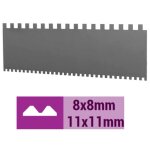 Double peigne pour colombo raimondi 8 x 8 mm & 11 x 11 mm