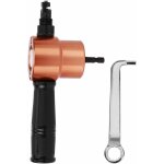 Double t�te m�tal drap grignoteur, coupe - grignoteuse � double t�te en m�tal, outil de coupe � grignotte ...