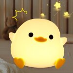 Doudou duck lampe en silicone fonctionnelle avec modes de contr�le faciles pour la s�curit� des enfants ...