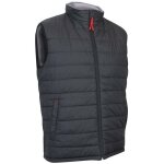 Lma - bodywarmer r�versible noir / gris homme - couleur noir / gris - taille v�tement 3xl
