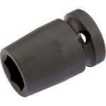 Douille pour cl� � choc hexagonal, 35mm carr� 1 / 2' ( prix pour 1 )