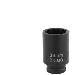 Douille � choc 36mm cr - mo hexagonale pour cl� � choc 12 pans longue 1 / 2' douille � �crou