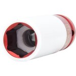 Douille � chocs pour jantes aluminium 1 / 2 , longue, 21 mm