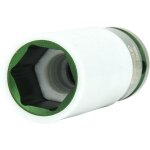 Douille � chocs pour jantes aluminium 1 / 2', longue, 22 mm