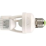 Douille detecteur de mouvement, douille d'ampoule e27 avec ampoule detecteur de mouvement e27 d�lai de ...