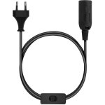 Douille e27 avec fil - support de lampe pour ampoule avec cordon alimentation prise �lectrique et interrupteur ...