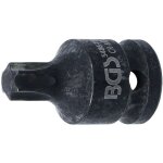 Douille embout impact a chocs torx male court t55 carre 1 / 2