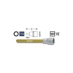 Douille mle 986 - 17 ? carr creux 1 / 2 pouce (12, 5 mm) ? profil  6 pans intrieurs ? taille 17 mm ...