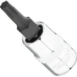 Douille m�le t + ? v7037 - ip20 ? carr� creux 1 / 4 pouce (6, 3 mm) ? profil torx� plus int�rieur ? taille ...