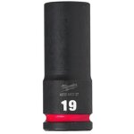 Douille shockwave 1 / 2 hex longue milwaukee 19 mm - 4932480337