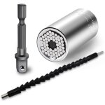 Douille universelle, 1 / 4  � 3 / 4  multifonction, ensemble d'adaptateurs de perceuse �lectrique, avec ...