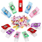 Dpzo - lot de 100 pinces � tissu multicolores accessoires de couture fournitures de couture pince multi ...