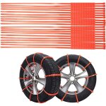 Dpzo - 20 pcs anti - slip chanes rglables, couleur chaine neige, rutilisable chanes  neige convient ...