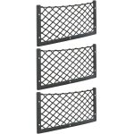 Dpzo ? lot de 3 filets de rangement pour voiture 36 x 18 cm ? maille �lastique pour rangement bagages ...