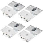 4 paires roues  rouleaux pour armoire roues  rouleaux pour porte coulissante roulettes placard coulissant ...