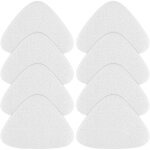 Dpzo - 8 pi�ces recharge pour balai vapeur vileda, housse de balai microfibre compatible avec les nettoyeurs ...