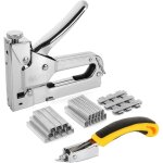 Dpzo - agrafeuse murale robuste 3 en 1 avec arrache - agrafes et 3000 agrafes, agrafeuse tapissier manuelle ...