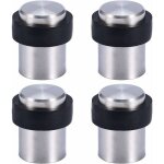 Dpzo - butoir de porte de sol 4. 6 cm en acier inox arr�t de porte but�e bloque porte, (lot de 4)