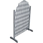 Jamais utilis] dpzo clture en treillis panneau de clture treillis extensible support rosiers jardin ...