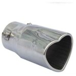 Dpzo - embout de silencieux de queue de tuyau d'�chappement arri�re d'acier inoxydable de voiture en ...