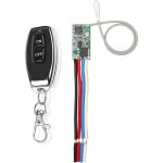 Dpzo - interrupteur telecommande, kit d'interrupteur sans fil , avec t�l�commande 433 mhz rf �metteur ...
