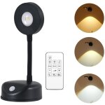 Dpzo - lampe murale sans fil avec t�l�commande, applique murale sans fil avec 3 modes d'�clairage, eclairage ...