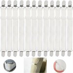 Dpzo - jamais utilis]lot de 12 tendeurs lastiques pour drap - clips de matelas lastiques rglables ...