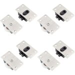 Dpzo - jamais utilis]lot de 4 roulettes silencieuses en nylon pour porte coulissante de douche ou armoire ...