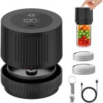 Dpzo - machine � emballer sous vide pour bocaux mason �lectrique - pour stockage des aliments - pour ...